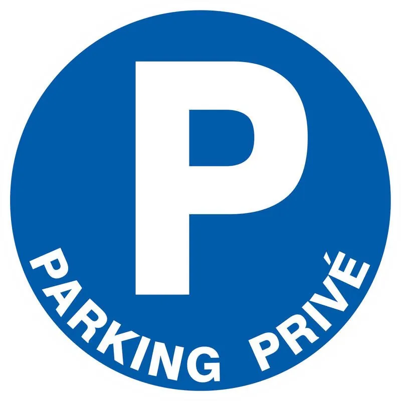 Panneau PARKING PRIVE D.300 NORMASIGN Taliaplast 622524