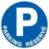 Panneau PARKING RESERVE D.80 NORMASIGN Taliaplast 624519