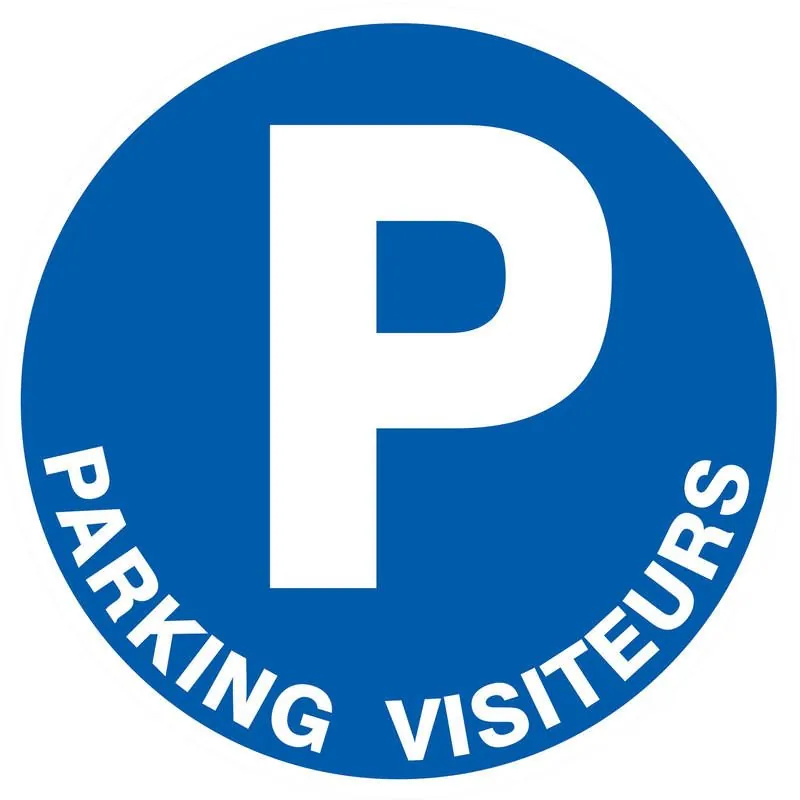 Panneau PARKING VISITEURS D.80 NORMASI Taliaplast 624520