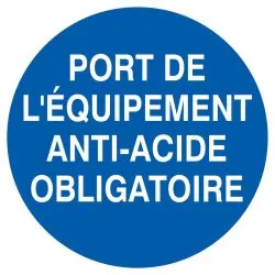 Panneau PORT EQ.ANTI- ACIDE OBLI NORMA Taliaplast 627538