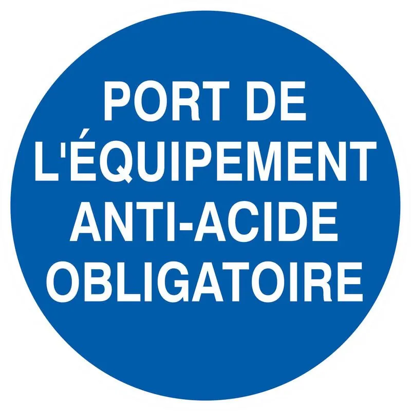 Panneau PORT EQ.ANTI- ACIDE OBLI NORMA Taliaplast 627538