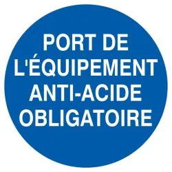 Panneau PORT EQU.ANTI- ACID.OBL. D.300 Taliaplast 622535