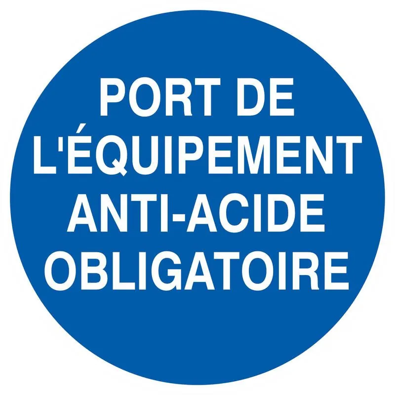 Panneau PORT EQU.ANTI- ACID.OBL. D.300 Taliaplast 622535