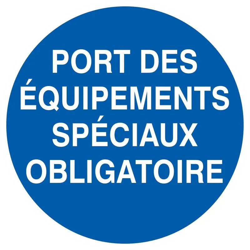 Panneau PORT EQUIP.SPEC.OBLIG. D.300 N Taliaplast 622530