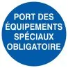 Panneau PORT EQUIP.SPEC.OBLIG. D.420 N Taliaplast 623529