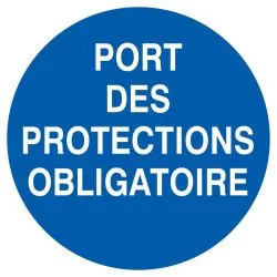 Panneau PORT PROTECTION OBLIGAT D.300 Taliaplast 622533
