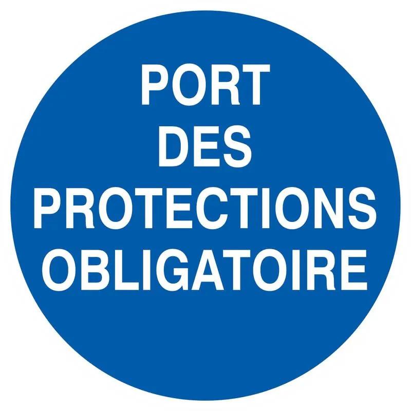 Panneau PORT PROTECTION OBLIGAT D.300 Taliaplast 622533