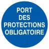 Panneau PORT PROTECTION OBLIGAT D.300 Taliaplast 622533