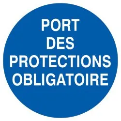 Panneau PORT PROTECT.OBLIGATOIRE D.420 Taliaplast 623532