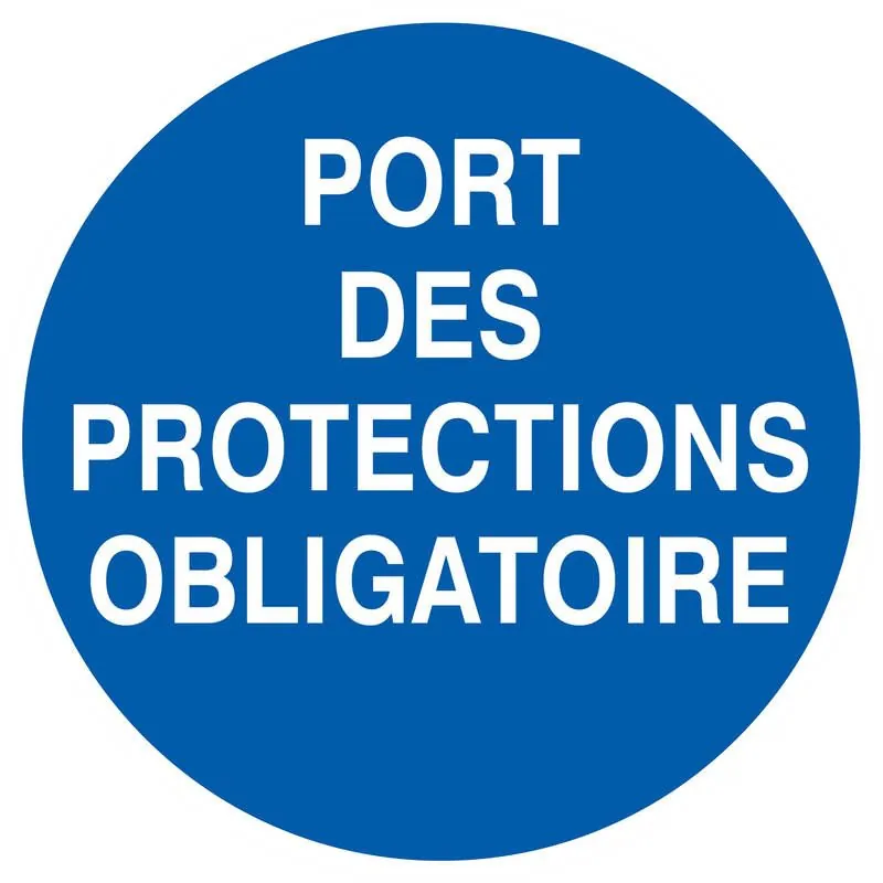 Panneau PORT PROTECT.OBLIGATOIRE D.420 Taliaplast 623532