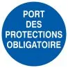 Panneau PORT PROTECT.OBLIGATOIRE D.420 Taliaplast 623532
