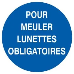 Panneau POUR MEULER LUNETTE OBLI NORMA Taliaplast 627531