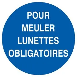 Panneau POUR MEULER LUN..OBLIG D.420 N Taliaplast 623527