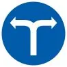 Panneau VIRAGE DROITE OU GAUCHE NORMAS Taliaplast 627581