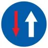 Panneau VOUS AVEZ LA PRIORITE D.80 NOR Taliaplast 624585