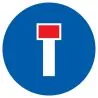 Panneau VOIE SANS ISSUE NORMASIGN D.18 Taliaplast 627587