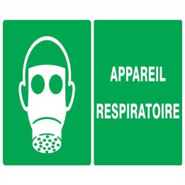 Panneau APPAREIL RESPIR. 330x200 NORMA Taliaplast 621408