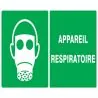 Panneau APPAREIL RESPIR. 330x200 NORMA Taliaplast 621408