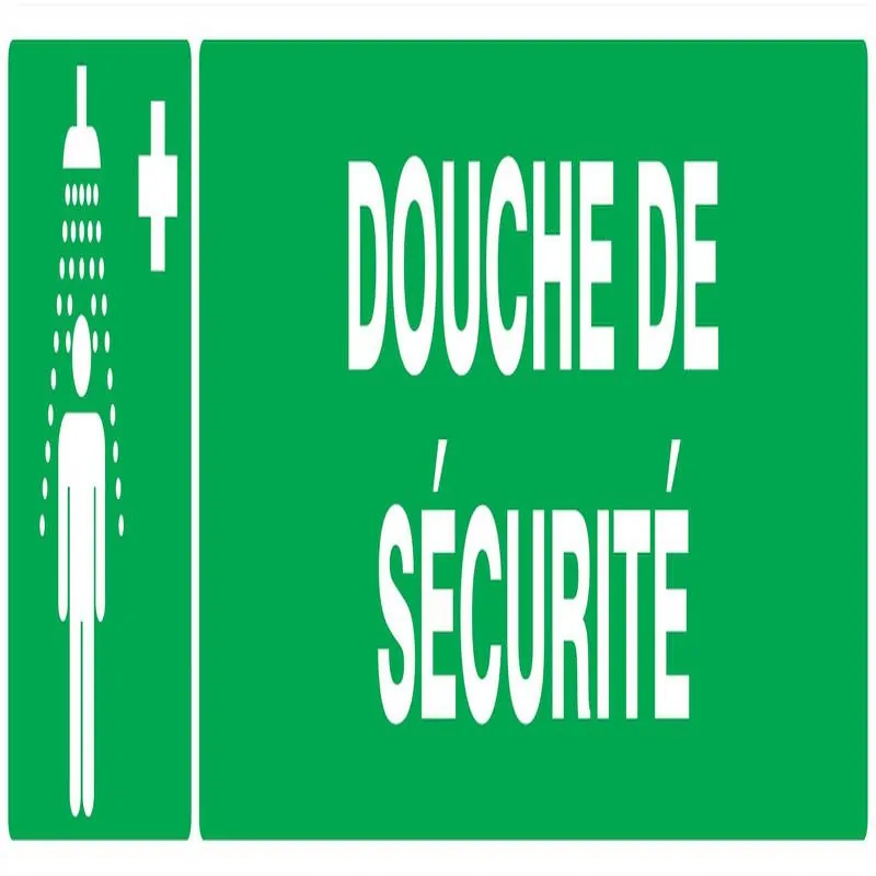 Panneau DOUCHE DE SECURITE NORMASIGN 3 Taliaplast 625413