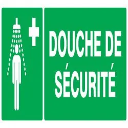 Panneau DOUCHE DE SECURITE NORMASIGN 3 Taliaplast 626412