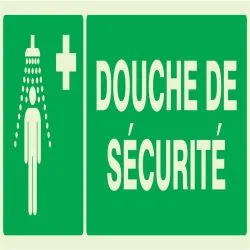 Panneau DOUCHE DE SECURITE NORMASIGN L Taliaplast 636413