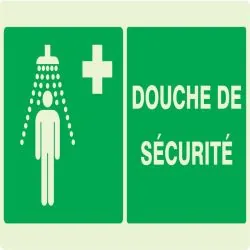 Panneau DOUCHE DE SECURITE NORMASIGN L Taliaplast 631413