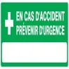 Panneau CAS ACCID. PREVEN.URGENC NORMA Taliaplast 626411