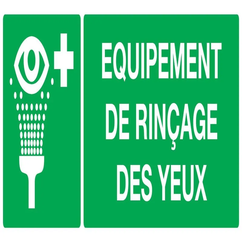 Panneau EQUIP.DE RINCAGE DES YEUX NORM Taliaplast 626409