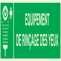 Panneau EQUIPEMENT DE RINCAGE DES YEUX Taliaplast 635410
