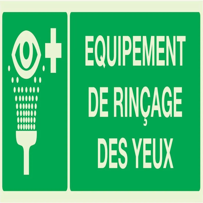 Panneau EQUIP.DE RINCAGE DES YEUX NORM Taliaplast 636410