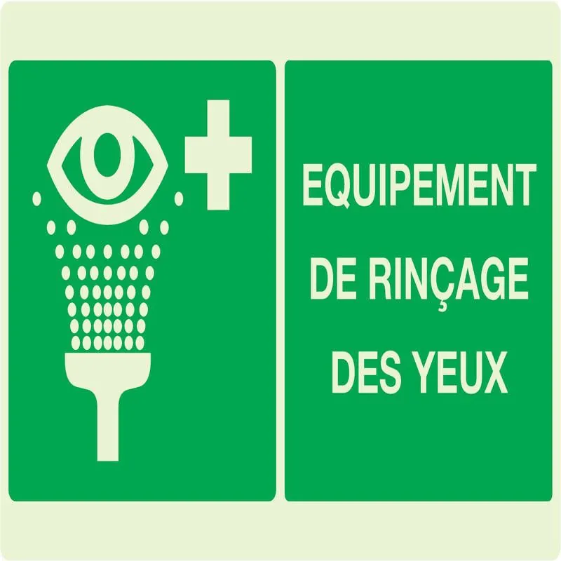 Panneau EQUIP.DE RINCAGE DES YEUX NORM Taliaplast 631410