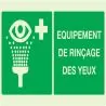 Panneau EQUIP.DE RINCAGE DES YEUX NORM Taliaplast 631410