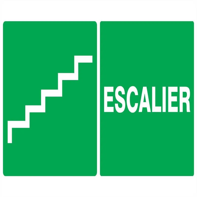 Panneau ESCALIER 330X200 NORMASIGN 330 Taliaplast 621404