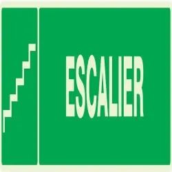 Panneau ESCALIER NORMASIGN LUMINESCENT Taliaplast 635422