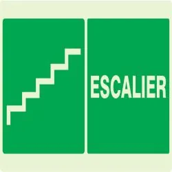 Panneau ESCALIER NORMASIGN LUMINESCENT Taliaplast 631422