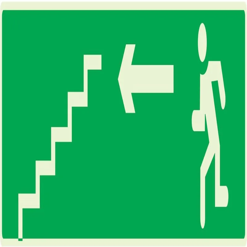 Panneau ESCALIER DESCENDANT A GAUCHE N Taliaplast 635428