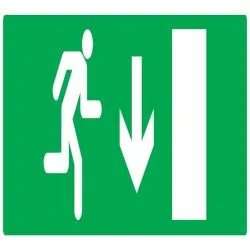 Panneau EVACUAT.SORTIE BAS DROIT NORMA Taliaplast 626427