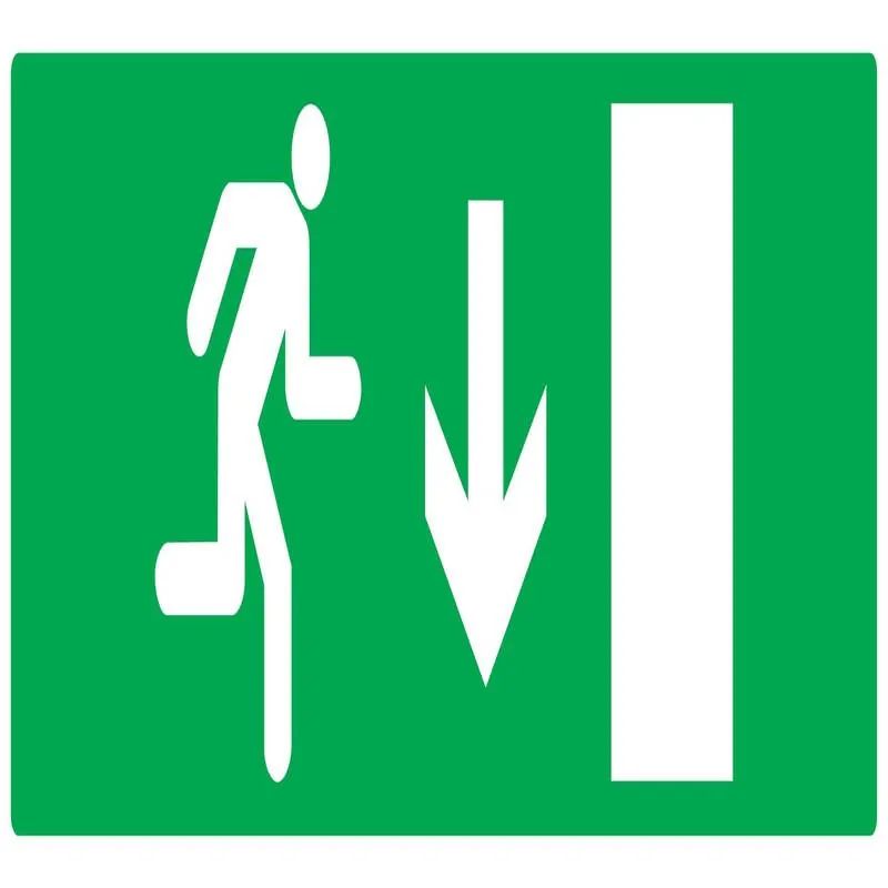 Panneau EVACUAT.SORTIE BAS DROIT NORMA Taliaplast 626427