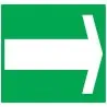 Panneau FLECHE (SECOURS) 200X52 NORMAS Taliaplast 620419