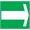 Panneau FLECHE (SECOURS) NORMASIGN 330 Taliaplast 625419