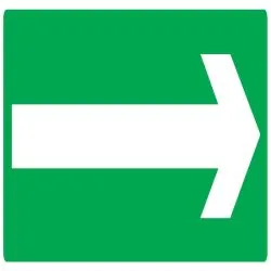 Panneau FLECHE (SECOURS) NORMASIGN 330 Taliaplast 626420