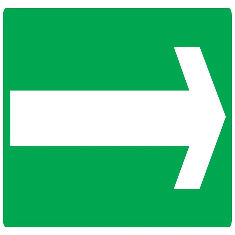 Panneau FLECHE (SECOURS) NORMASIGN 330 Taliaplast 626420