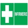 Panneau INFIRMERIE 330x200 NORMASIGN 3 Taliaplast 621410