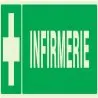 Panneau INFIRMERIE LUMINESCENT 330x75m Taliaplast 635403