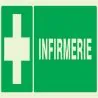 Panneau INFIRMERIE NORMASIGN LUMINESCE Taliaplast 636403