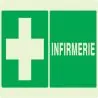Panneau INFIRMERIE NORMASIGN LUMINESCE Taliaplast 631403