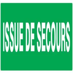Panneau ISSUE DE SECOURS NORMASIGN 330 Taliaplast 625431