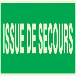 Panneau ISSUE DE SECOURS LUMINESCENT 3 Taliaplast 635402