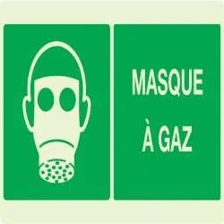 Panneau MASQUE A GAZ NORMASIGN LUMINES Taliaplast 631411