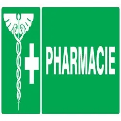 Panneau PHARMACIE NORMASIGN 330X120 Taliaplast 626405